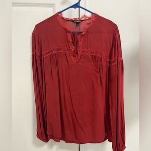 Long sleeve work style shirt